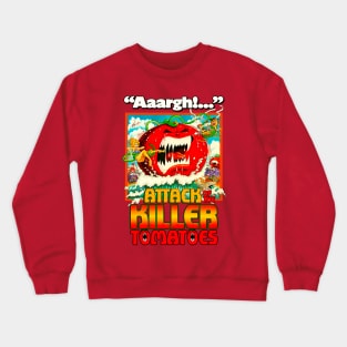 Attack of the Killer Tomatoes // 70s move Crewneck Sweatshirt